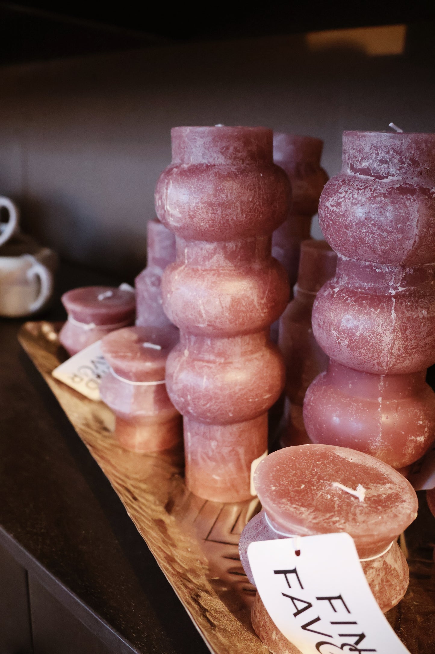 TOTEM PILLAR CANDLE- STYLE 4