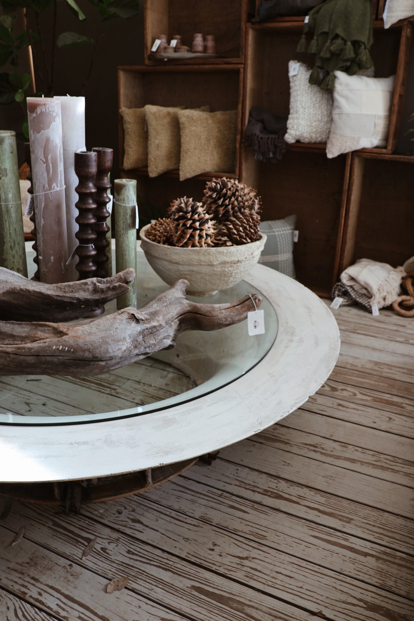 DECORATIVE PAPER MACHE BOWL