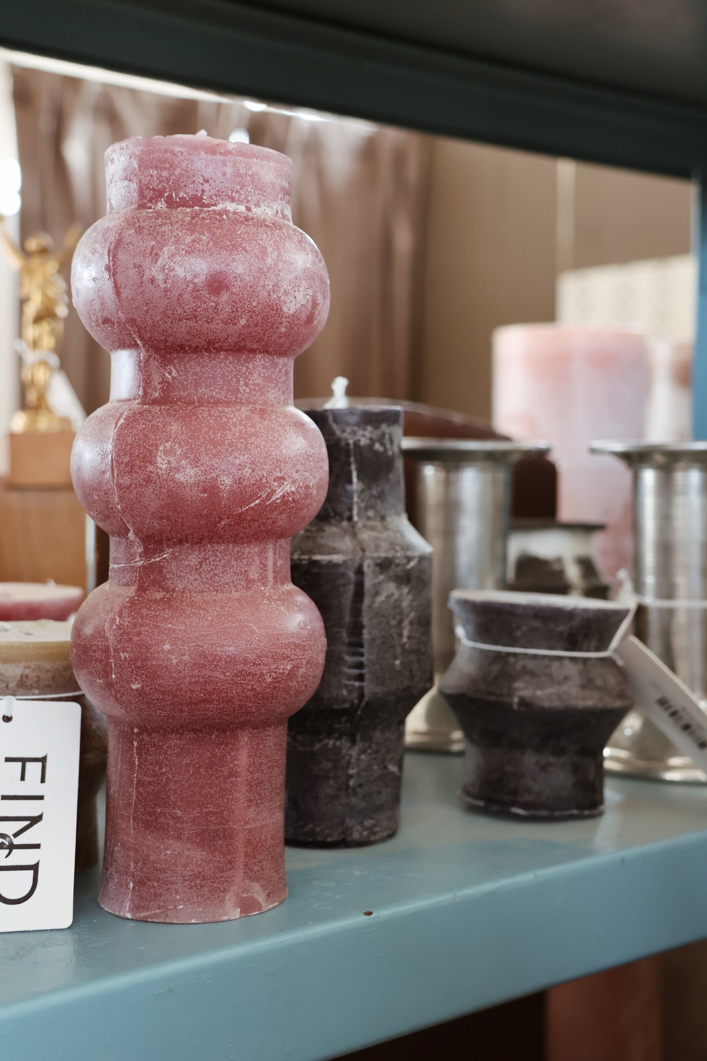 TOTEM PILLAR CANDLE- STYLE 4
