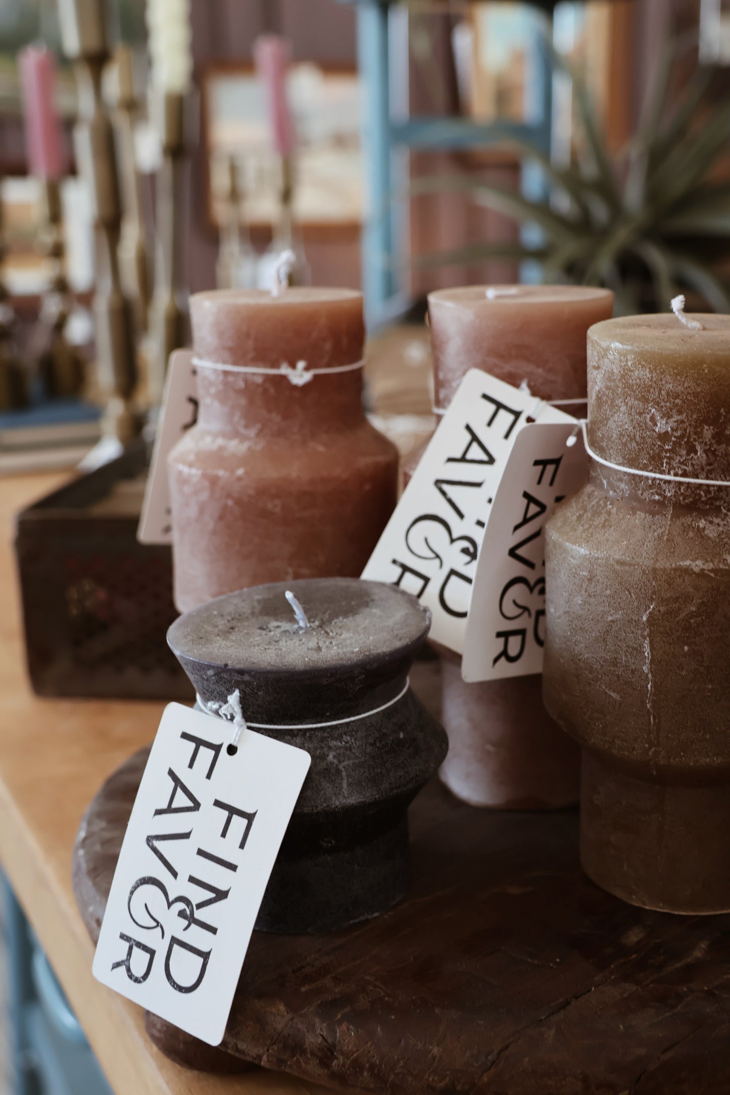 TOTEM PILLAR CANDLE- STYLE 2