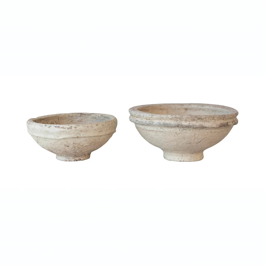 DECORATIVE PAPER MACHE BOWL