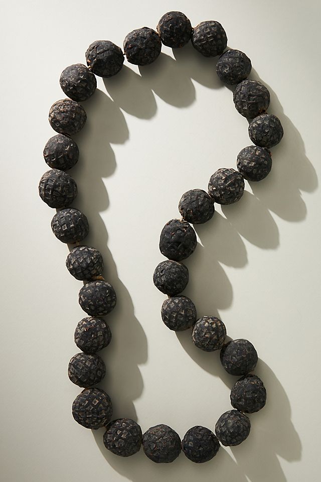 BLACK CLAY TABLETOP BEADS