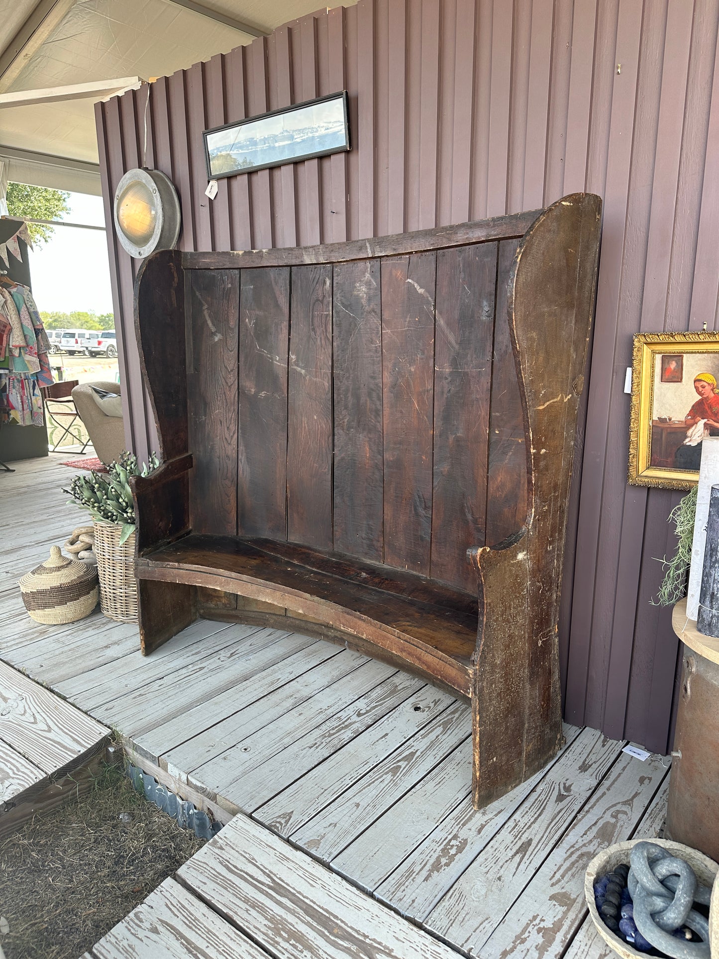 1820'S TAVERN BENCH