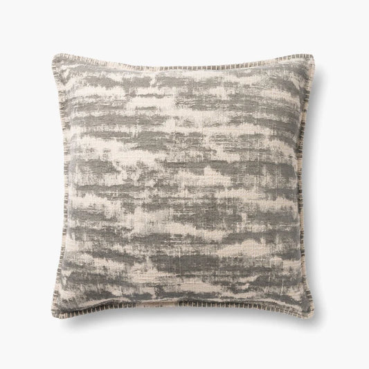 GREY 22"X22" PILLOW