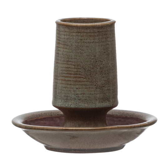 STONEWARE MATCH HOLDER