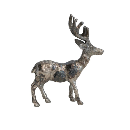 ANTIQUE PEWTER REINDEER