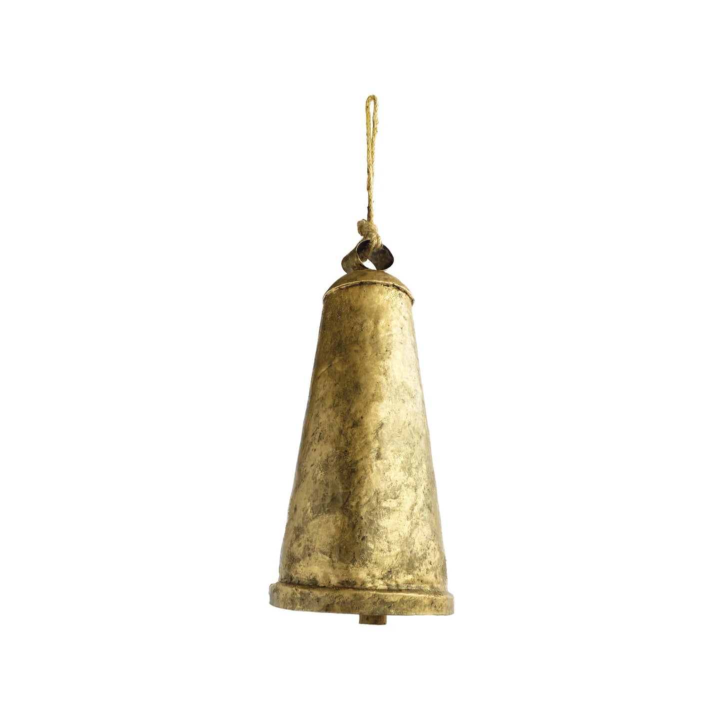 LARGE ANTIQUE BRASS BELL